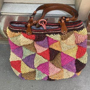 Jamie Puech Paris bag, fabulous colors, beautifully constructed